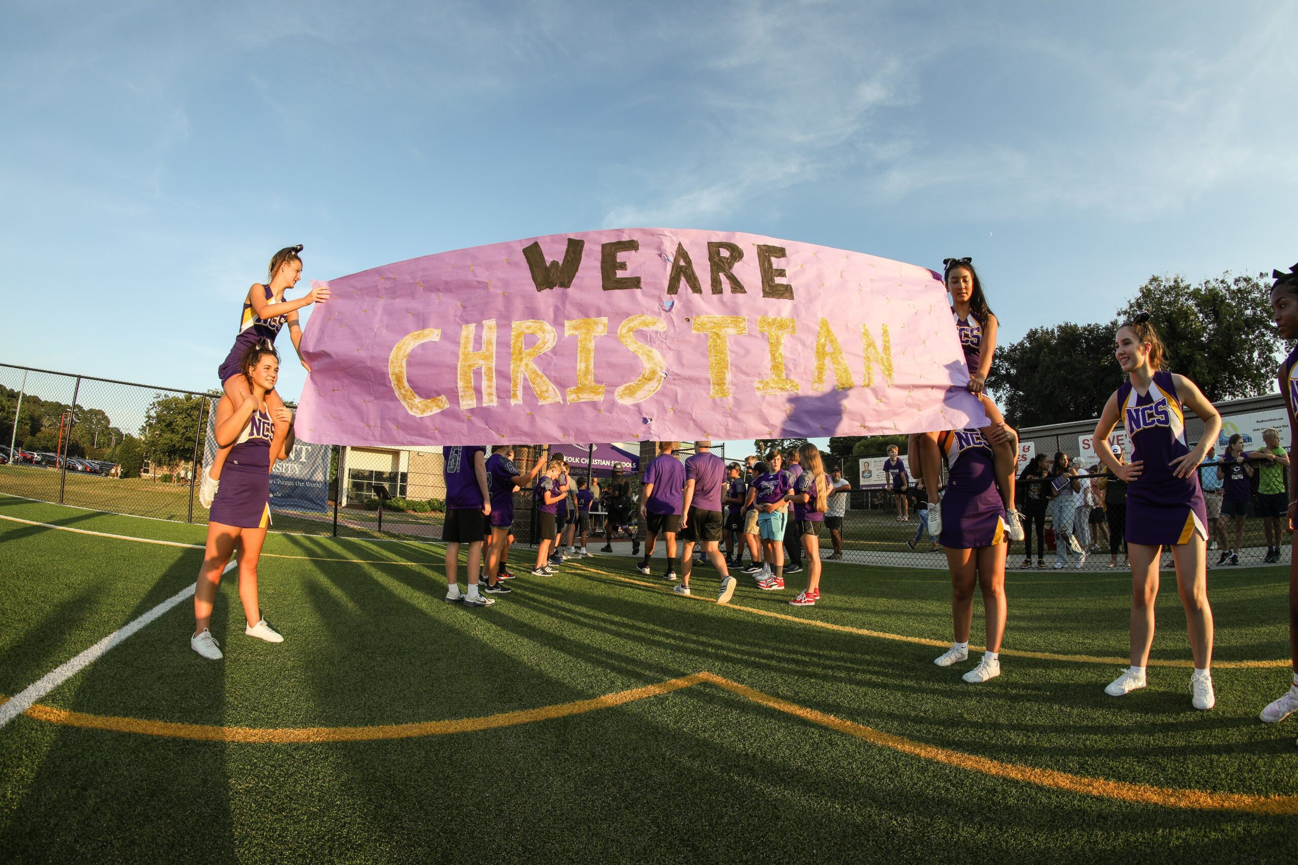 Norfollk Christian Football Game