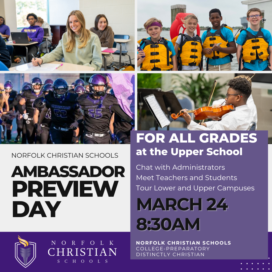 pop up promoting the march 24 ambassador preview day